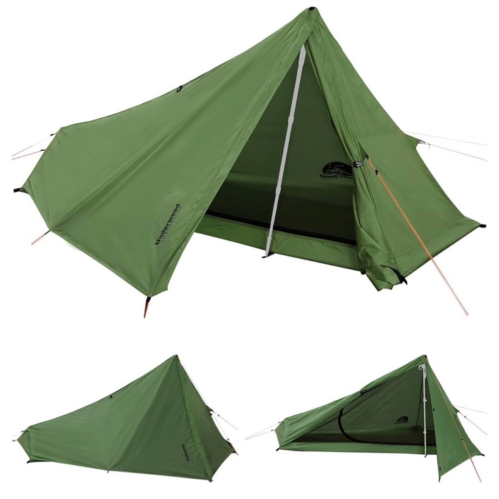 Underwood Aggregator 1 Person Trekking Pole Camping Tent Backpacking UltraLight